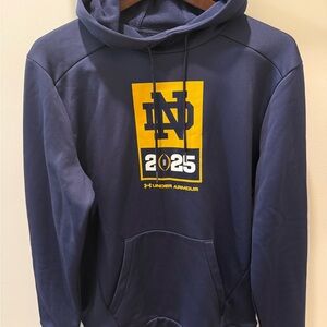 Notre Dame Under Armour 2025 CFP National Championship Hoodie